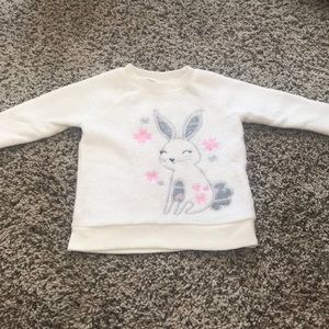 18m babygirl White sweater
